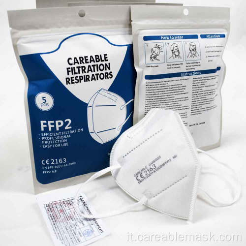 CE2163 FFP2 Maschera protettiva antipolvere per tessuti